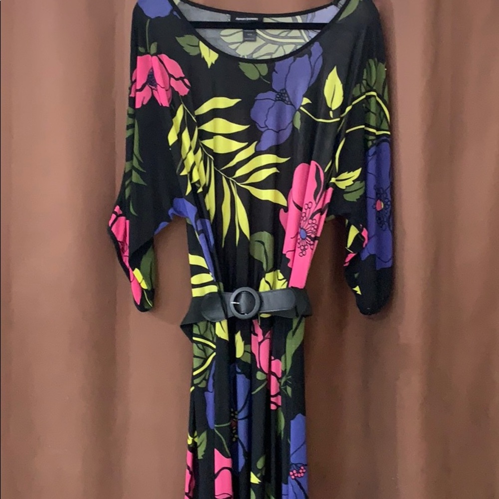Multicolor black,olive green, etc..Maxi Dress.